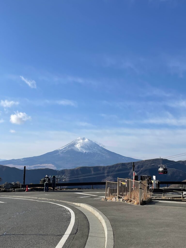 大涌谷富士山